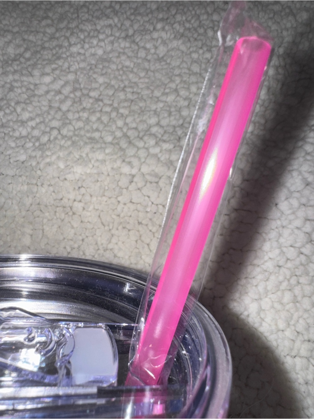 Hello Kitty- NWT  Pink Insulated Stainless Steel Tumbler with Handle and Straw - Picture 10 of 14